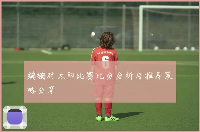 鹈鹕对太阳比赛比分分析与推荐策略分享